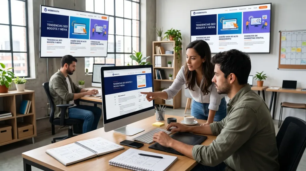 Blog de noticias, guías de diseño web y estrategias de posicionamiento SEO en Bogotá y Colombia.