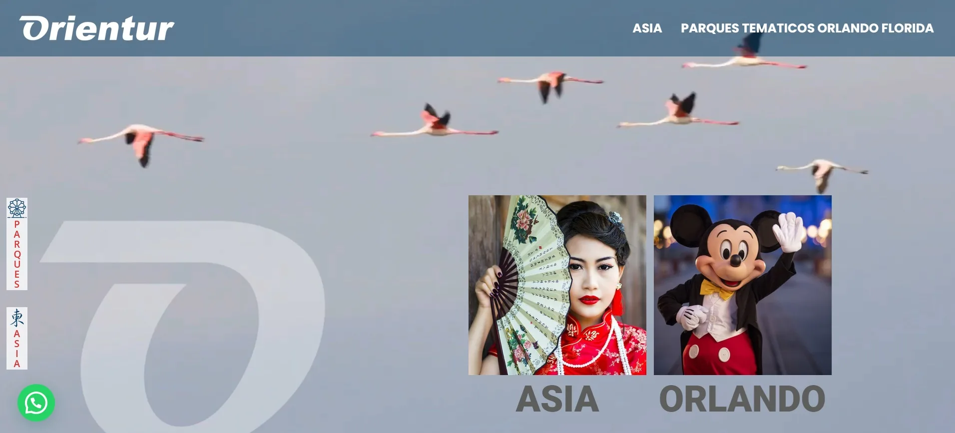 Orientur - Diseño Web Sector Turismo