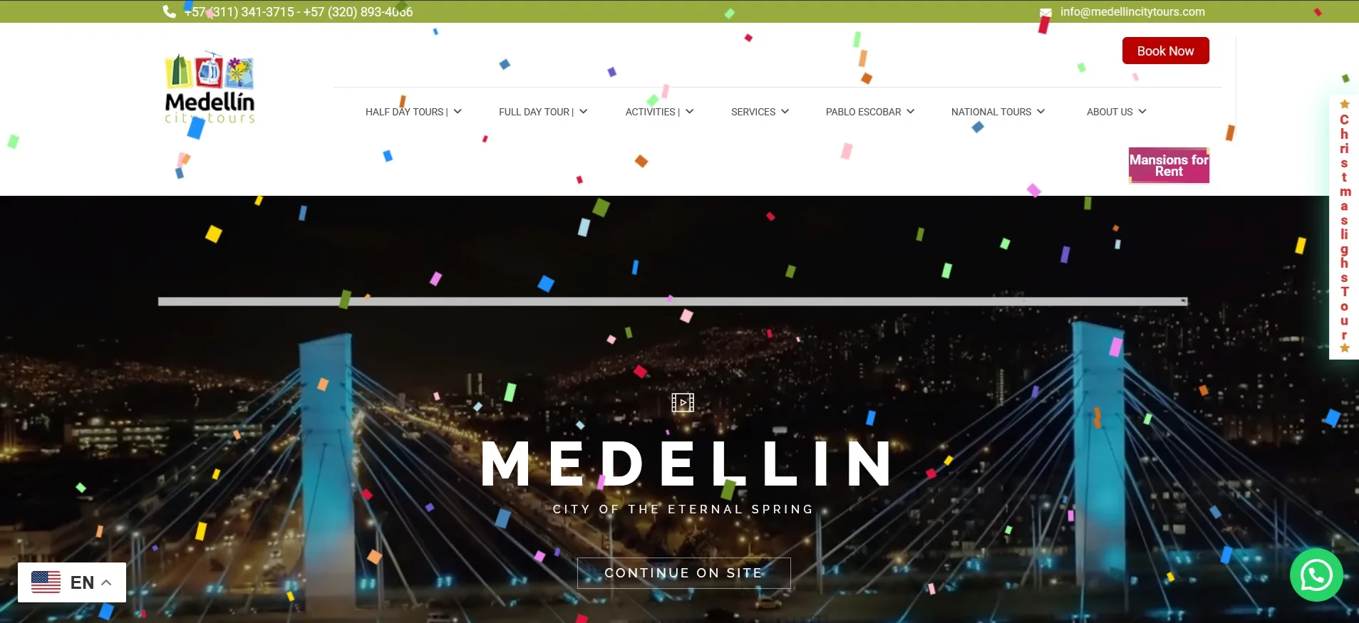 Medellín City Tours - E-Commerce Turístico & SEO Local
