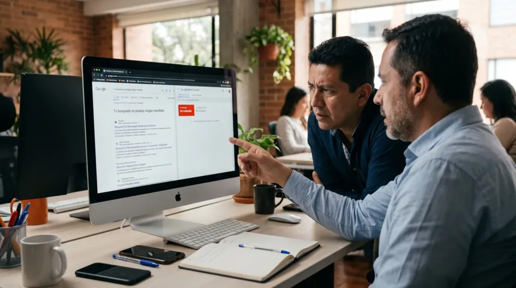 ¿Por qué mi página web no aparece en Google? (Los 4 errores más comunes)